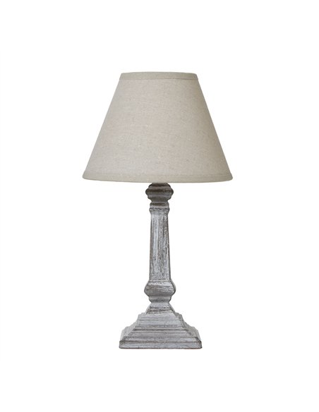 Hill Interiors Capsa Column Table Lamp With Linen Shade 23889 - pic 164599 | FastDaddyshop
