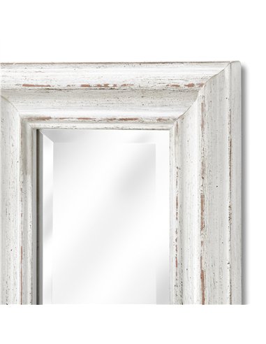 Hill Interiors Antique White Frame Narrow Wall Mirror 15330