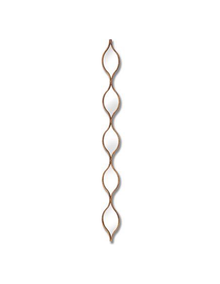 Hill Interiors Decorative Hanging Gold Mirror 18070 - pic 164606 | FastDaddyshop
