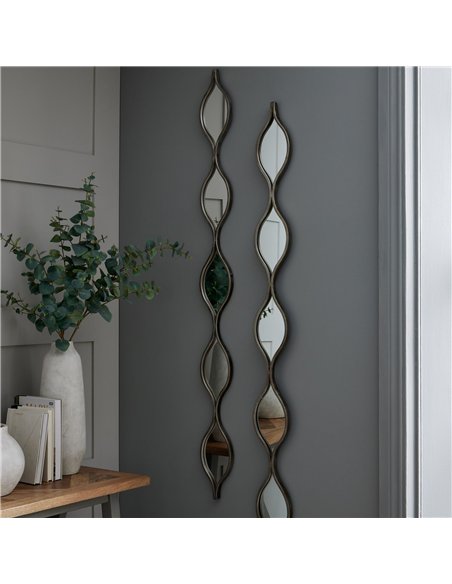 Hill Interiors Decorative Hanging Silver Mirror 18386 - pic 164612 | FastDaddyshop
