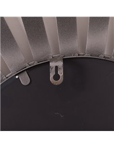 Hill Interiors Evi Antique Silver Sunburst Mirror 22139 2