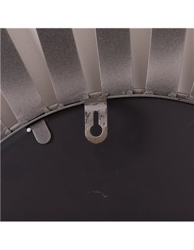Hill Interiors Evi Antique Silver Sunburst Mirror 22139