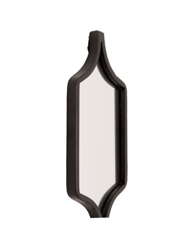 Hill Interiors Decorative Black Hanging Mirror 22485