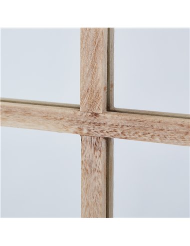 Hill Interiors Washed Wood Large Window Mirror 23337