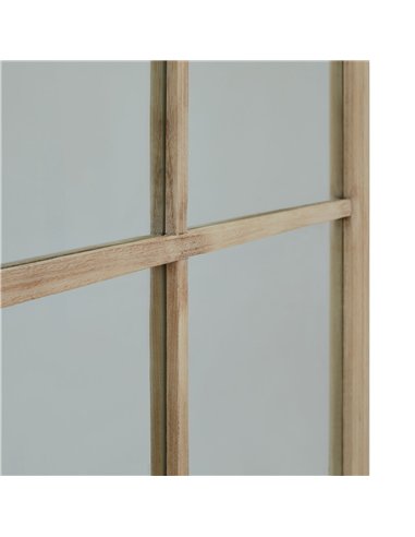 Hill Interiors Washed Wood XL Window Mirror 23607