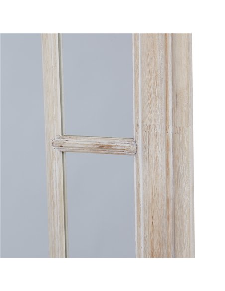 Hill Interiors Large Washed Wood Framed Window Mirror 23806 - pic 164664 | FastDaddyshop