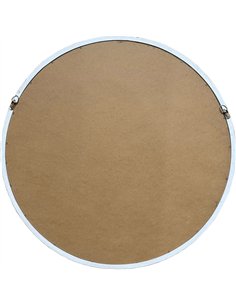 Hill Interiors Washed Wood Framed Beaded Mirror 23809 2