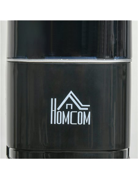 HOMCOM 47" Anion Tower Fan Cooling for Bedroom with 3 Speed, 12h Timer, Oscillating, LED Display, Remote Controller, Black - pic 16473 | FastDaddyshop