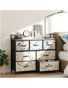 HOMCOM 7-Drawer Chest of Drawers - White 2