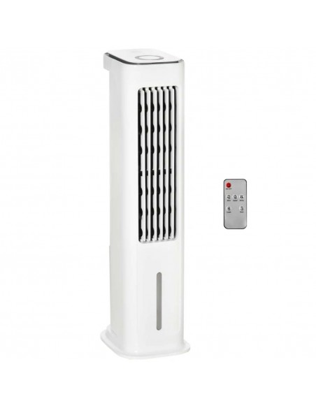 Homcom Evaporative Air Cooler with 3 Modes, 3 Speeds, Remote, Timer, Oscillation, White - pic 16660 | FastDaddyshop