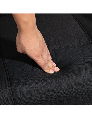 HOMCOM 135° Manual Reclining Swivel Chair, with Footrest - Black