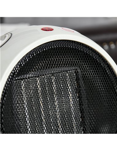 Homcom Small Space Ceramic Heater with 3 Heating Mode, Adjustable Temperature