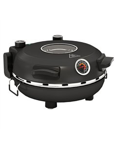 HOMCOM 1200W Pizza Oven, 12 Inch Electric Pizza Maker with Viewing Window, Dual Knob Temp & Timer Control, Overheat Protection, 