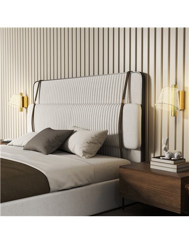 HOMCOM Led Wall Lamp 2 Pack, 5W Modern Indoor Starry Wall Light, Colour Temperature Adjustable 3000K/4000K/6500K, for Bedroom, L