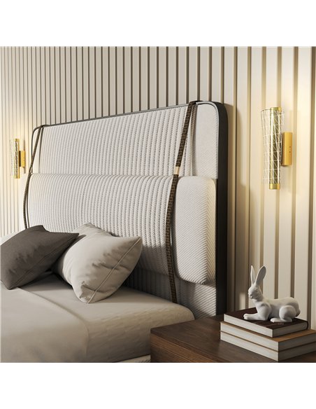 HOMCOM Led Wall Lamp 2 Pack, 9W Modern Indoor Geometric Mesh Wall Light, Colour Temperature Adjustable 3000K/4000K/6500K for Bed - pic 167921 | FastDaddyshop