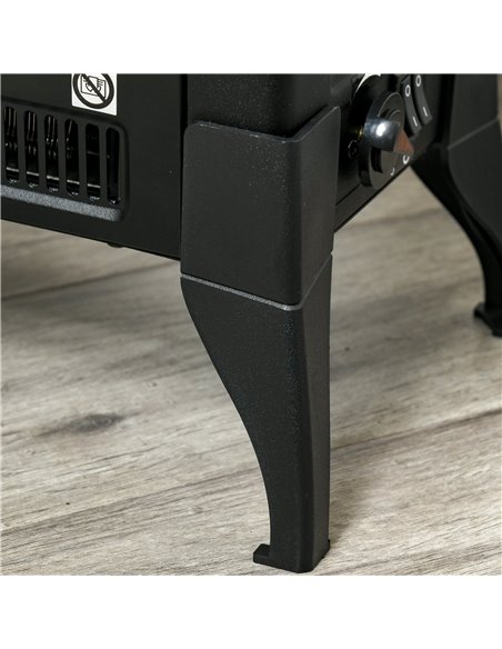 Homcom Freestanding Electric Fireplace Stove with Flame Effect and Overheat Protection - pic 16794 | FastDaddyshop