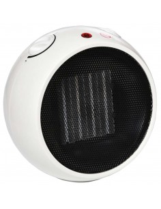 Homcom Small Space Ceramic Heater with 3 Heating Mode, Adjustable Temperature