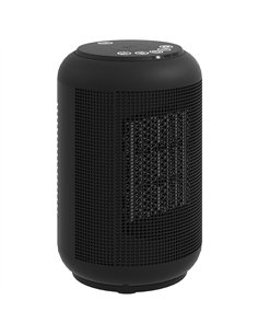 HOMCOM 1500W Ceramic Electric Heater with Fan, Timer, Oscillation - Black