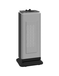 HOMCOM 2000W Ceramic Electric Heater with Fan, Oscillation - Black