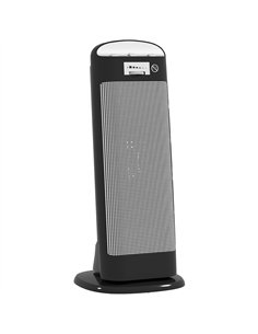 HOMCOM Ceramic Space Heater, 2000W Fan Electric Heater with 4 Modes, Adjustable Thermostat, 55° Oscillation, Tip-Over and Overhe