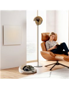 HOMCOM Wifi Smart Electric Heater, Far Infrared, Wall Mounted - 520W 2