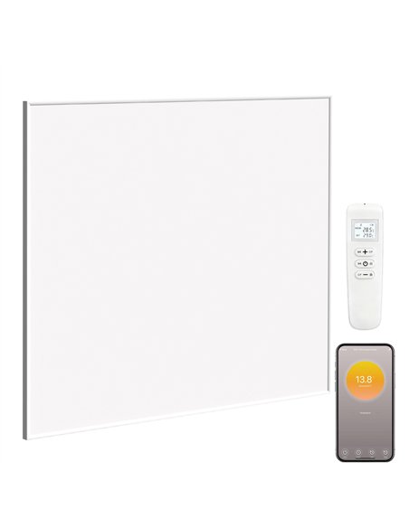 HOMCOM Wifi Smart Electric Heater, Far Infrared, Wall Mounted - 170W - pic 168301 | FastDaddyshop