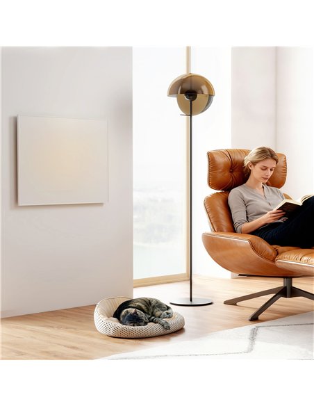 HOMCOM Wifi Smart Electric Heater, Far Infrared, Wall Mounted - 170W - pic 168302 | FastDaddyshop