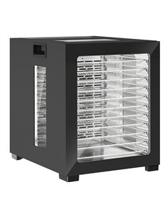 HOMCOM 12-Tray 40-70℃ Food Dehydrator - Black