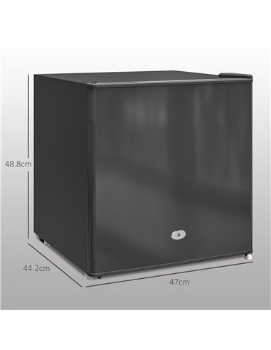 HOMCOM 35L Mini Freezer, -24℃ to -14℃ Temperature - Black