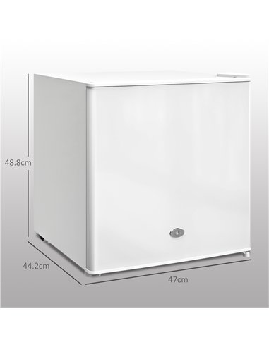 HOMCOM 35L Mini Freezer, -24℃ to -14℃ Temperature - White