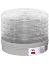 HOMCOM 5 Tier Food Dehydrator, 245W Food Dryer Machine with Adjustable Temperature Control for Drying Fruit, Meat, Vegetable, Je