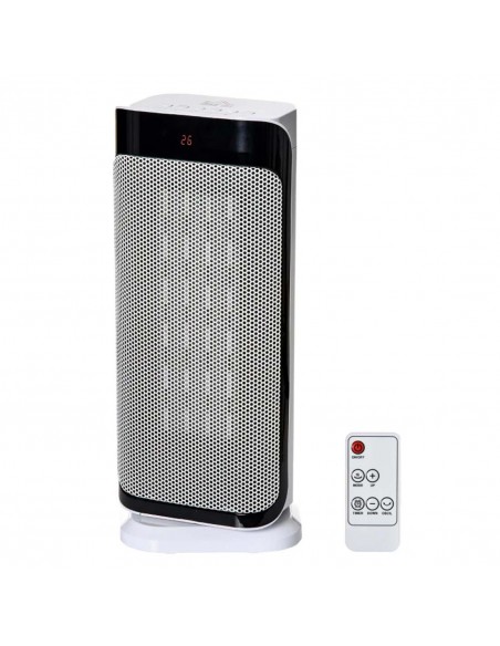 Homcom Portable Oscillating Ceramic Space Heater with Over Heating & Tip-over Protection - pic 16895 | FastDaddyshop