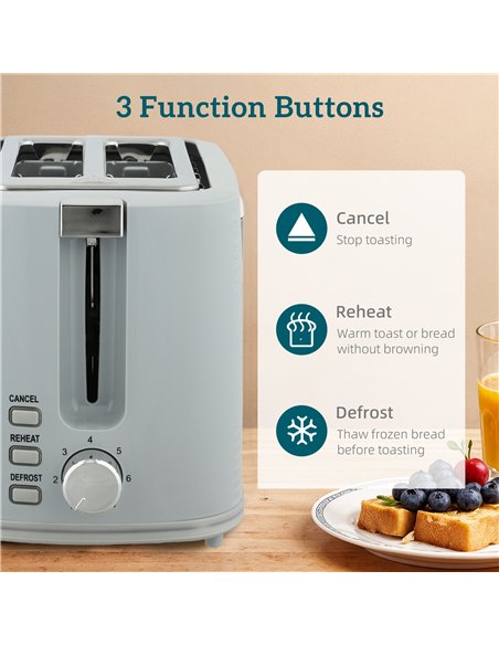 HOMCOM Modern Kettle and Toaster Set - Grey - pic 169019 | FastDaddyshop