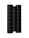 HOMCOM 21-Compartment Bookshelf - Black