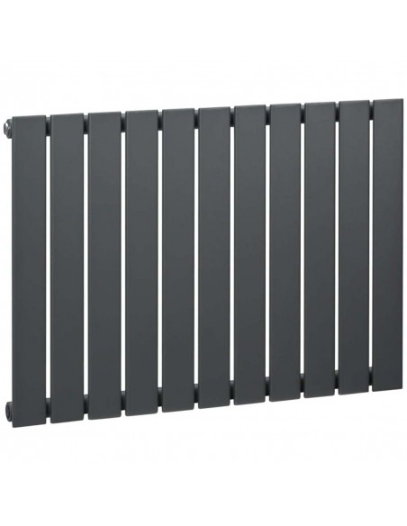Homcom 830 x 600 mm Single Panel Radiator, Water-filled Heater, Grey - pic 17014 | FastDaddyshop