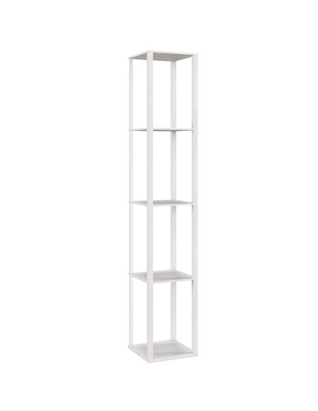 HOMCOM RGB LED Floor Lamp with Shelves, Modern Dimmable Standing Lamp with Remote Control, Adjustable Brightness & Speed for Liv - pic 170178 | FastDaddyshop