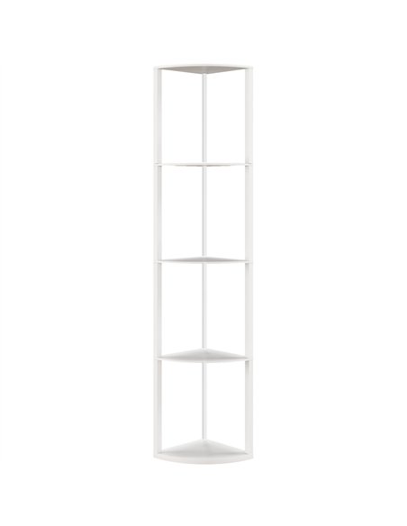 HOMCOM RGB LED Floor Lamp with Shelves, 5-Tier Dimmable Standing Lamp with Adjustable Brightness and Remote Control, Modern Corn - pic 170232 | FastDaddyshop