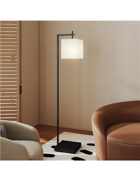 HOMCOM Floor Lamp for Living Room, 66" Modern Tall Standing Lamp with Adjustable Colour Temperatures & 10 Brightness Levels, Rem - pic 170329 | FastDaddyshop