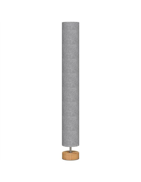 HOMCOM LED Floor Lamp for Living Room, 120cm Modern Standing Lamp with 3000K/4500K/6500K Colour Temperatures, Linen Shade and Wo - pic 170439 | FastDaddyshop