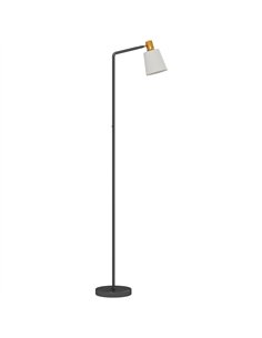 HOMCOM Floor Lamp with 350° Rotatable Head, Modern Standing Lamp with 3000K/4000K/6500K Colour Temperatures for Living Room Bedr