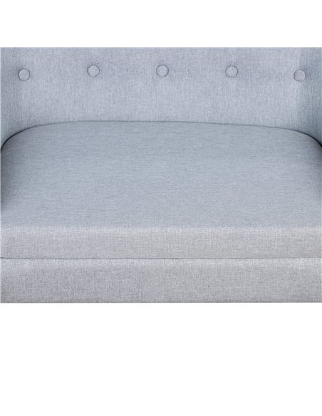 HOMCOM Kids Mini Sofa Children Armchair Seating Chair Bedroom Playroom Furniture Wood Frame Grey - pic 17139 | FastDaddyshop