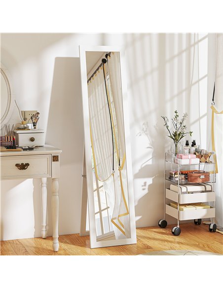 HOMCOM 37 x 157 cm Full Length Mirror - White - pic 171529 | FastDaddyshop
