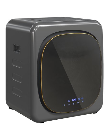 HOMCOM 4kg Vented Tumble Dryer with Deodorize, Smart Mode, 800W Compact Tumble Dryer with Stainless Steel Tub, Front Load, for F - pic 171681 | FastDaddyshop