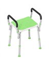 HOMCOM 57-69cm Aluminium Frame Bath Seat