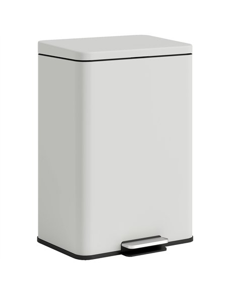 HOMCOM 20L Kitchen Bin with Soft-Close Lid and Stay-Open Function, Pedal Bin with Removable Inner Bucket for Kitchen, Office, Ho - pic 172752 | FastDaddyshop