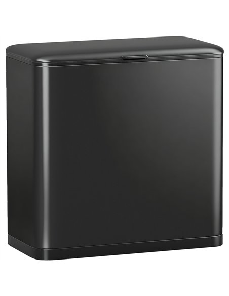 HOMCOM 8L Hanging Kitchen Bin, Rubbish bin with Lid and Removable Inner Bucket for Kitchen Cabinet Door, Under Sink, Office - pic 172761 | FastDaddyshop