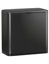 HOMCOM 8L Hanging Kitchen Bin, Rubbish bin with Lid and Removable Inner Bucket for Kitchen Cabinet Door, Under Sink, Office