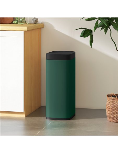 HOMCOM 50L Sensor Bin, Automatic Kitchen Bin, Manual Override, Battery Operated, Inner-Bucket-Free, for Kitchen, Bedroom - pic 172778 | FastDaddyshop