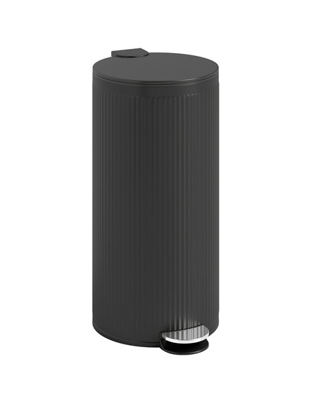 HOMCOM 30 Litre Pedal Kitchen Bin with Soft Close and Stay Open Lid, Rubbish Bin with Removable Inner Bucket for Kitchen, Office - pic 172797 | FastDaddyshop