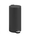 HOMCOM 30 Litre Pedal Kitchen Bin with Soft Close and Stay Open Lid, Rubbish Bin with Removable Inner Bucket for Kitchen, Office